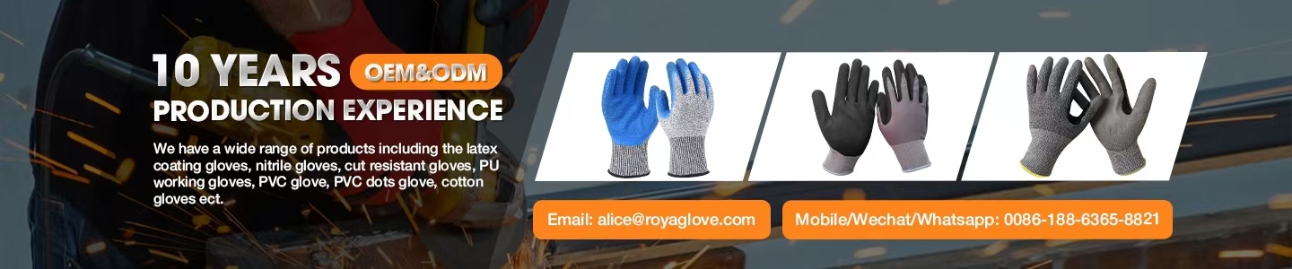 PVC coated work gloves !